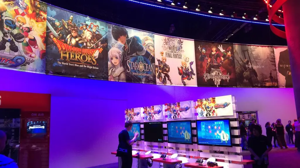 Square Enix E3 2015 exhibit view