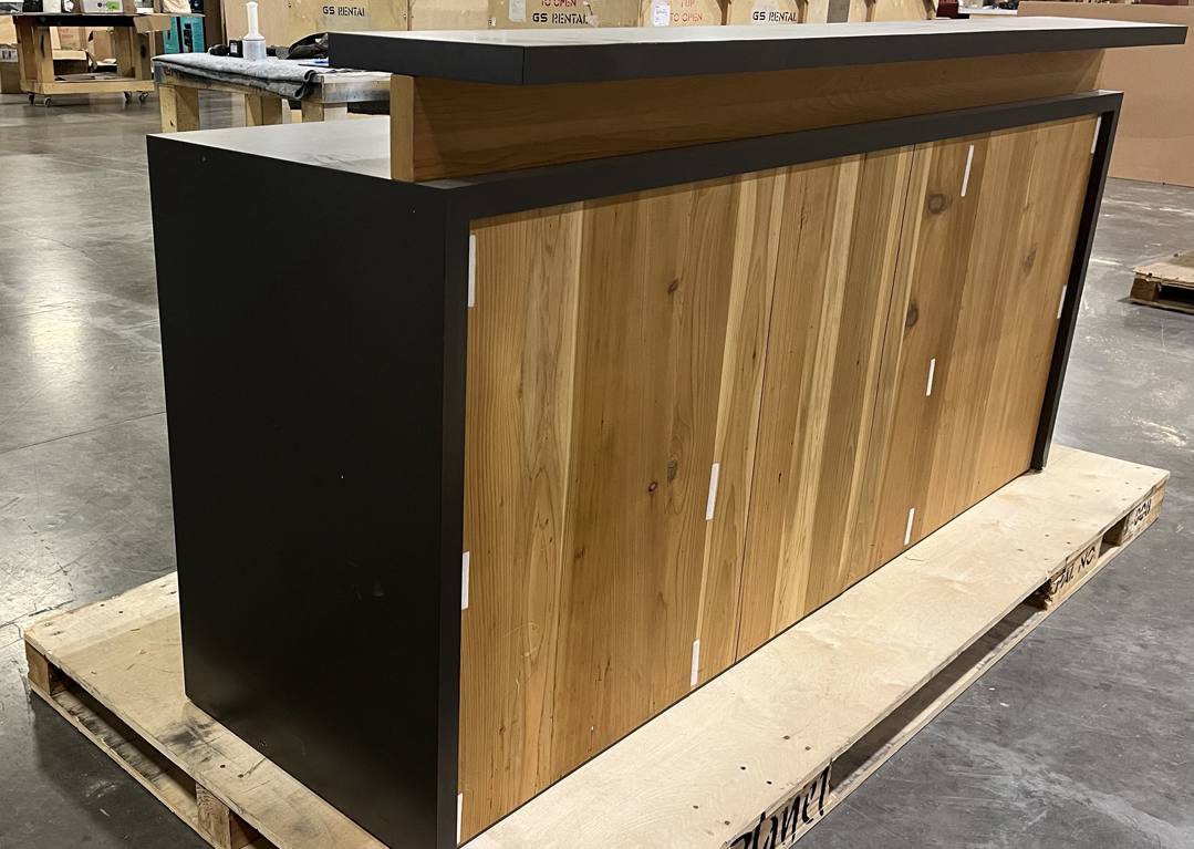 Rental cabinets and counters